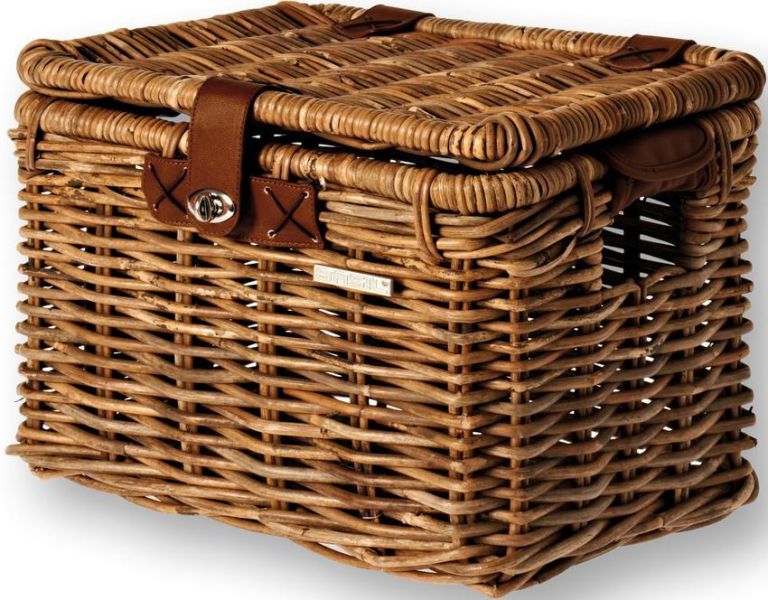 BASIL Denton M Rattan Transportkorb hi 35x26x26cm