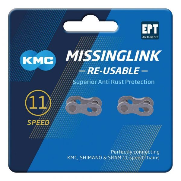 KMC MISSINGLINK Verschlussglied 11R EPT für Kette 5,65mm 11-fach