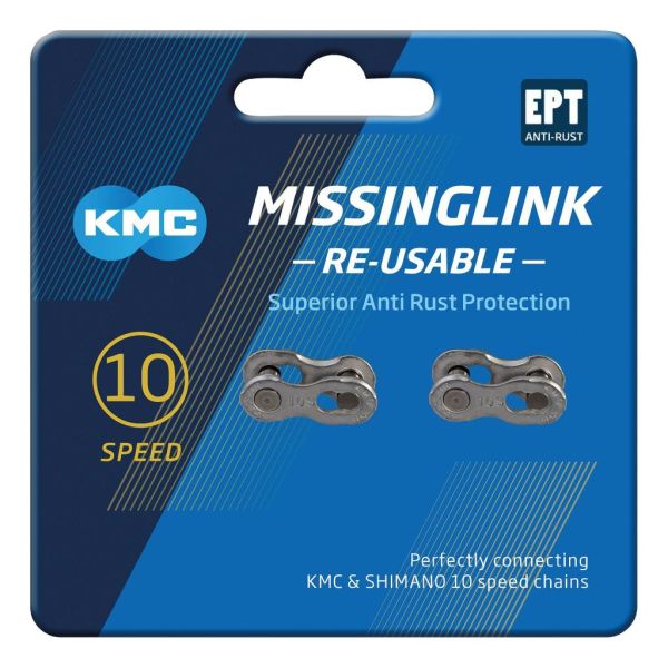 KMC Missinglink 10R EPT 5,88mm silber 10-fach Verschlussglied