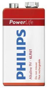 PHILIPS POWERLIFE XXL 6LR61-1 9V Batterie