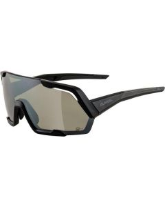 ALPINA ROCKET Q-LITE Brille schwarz-Glas silber versp.