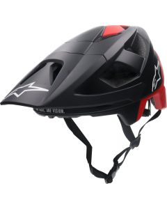 ALPINESTARS VECTOR PRO ATOM Mountainbikehelm matt schwarz-rot S 51-55cm