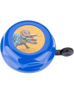 BIKE FASHION T-REX WORLD Kinderglocke blau