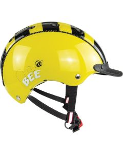 CASCO MINI 2 Kinder Fahrrad--Skihelm buzzing sundust gelb 52-56cm