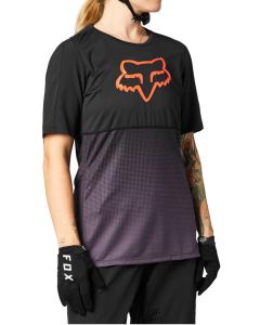 FOX FLEXAIR SS Damenjersey schwarz-violett M
