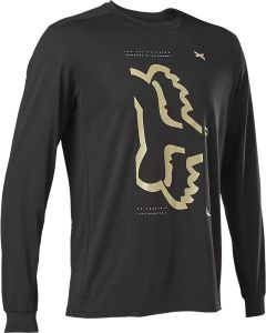 FOX RANGER DR LS Jersey schwarz XXL
