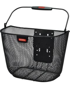 KLICKFIX Uni Plus engmaschig 35 x 26 x 27cm Vorderradkorb schwarz
