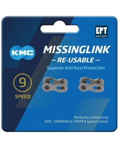 KMC Missinglink 9 EPT 6,6mm 9-fach Verschlussglieder silber