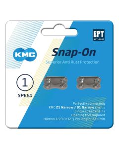 KMC Snap-On SPEED 1 KMC Narrow EPT 1-2"x3-32" 7,8mm Verschlussglied silber