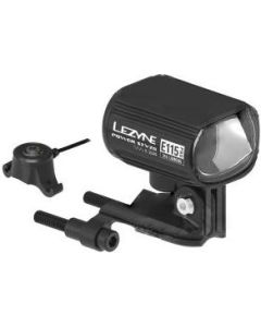 LEZYNE E-BIKE POWER E115 Fahrradvorderlicht schwarz