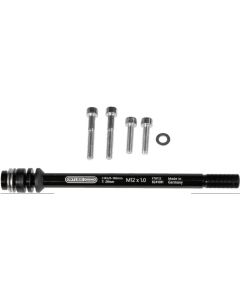 ORTLIEB THRU AXLE M6 CONNECTOR 1mm GEWINDE Steckachse schwarz