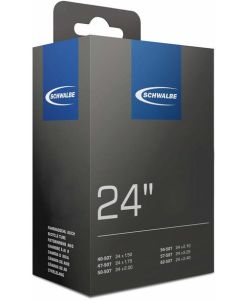 SCHWALBE 24" DV10 Fahrradschlauch schwarz