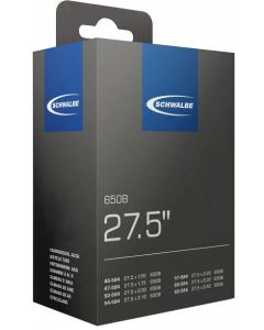 SCHWALBE SV21 27.5x1.50-2.40" 40-62-584 Fahrradschlauch schwarz