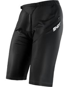 SHOT NO DEFENDER Fahrradhose kurz schwarz 36