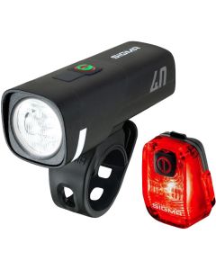 SIGMA AURA 40 RIDE TO SCHOOL HIRO Akku Licht schwarz