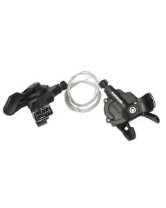 SRAM Trigger-Schalter-Set X3 7-Gang hinten 1:1 Index Front 3-Gang schwarz