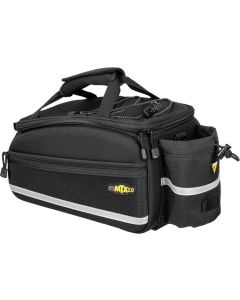 TP MTX TRUNKBAG EX 2.0 Gepäckträgertasche mit Trunklockplatte schwarz 8l