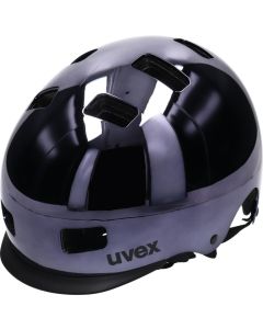 UVEX HLMT 5 BIKE PRO CHROME Cityhelm gunmetal chrome 58-61cm