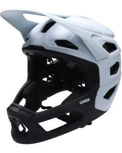 UVEX REVOLT Downhillhelm matt cloud-schwarz 57-61cm
