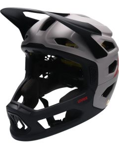 UVEX REVOLT MIPS Downhillhelm matt oak braun-rot 52-57cm