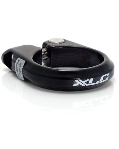 XLC Sattelstütz-Klemmring PC-B02 Ø 28,6mm Alu mit Innensechskant Schnellspanner silber