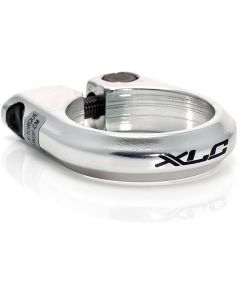 XLC Sattelstütz-Klemmring PC-B02 Ø 28,6mm Alu mit Innensechskant  silber