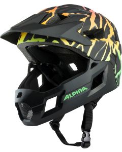 ALPINA RUPI Downhillhelm matt fading-neon 50-55cm