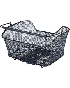 BASIL BASE M MIK Hinter Korb schwarz 25x33x17cm 14 ltr.