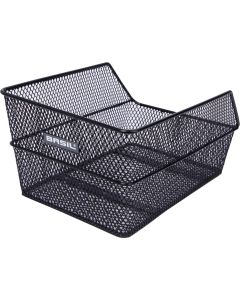 BASIL CENTO S 36x26x18cm engmaschig Schultaschenkorb schwarz