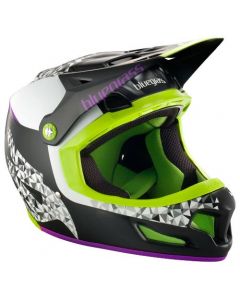 BLUEGRASS BRAVE Freeridehelm schwarz-violett-grün L 58-60cm