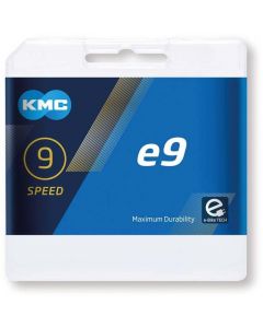 KMC e9 1-2"x11-128" 122 Glieder 6,6mm 9-fach f. E-Bike Kette silber