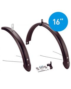 NALOO 16" MUD GUARD Schutzblech schwarz