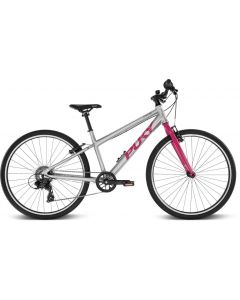 PUKY LS-PRO 26" Kinderfahrrad silber-rot  26"