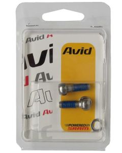 SRAM AVID Schraubenset für Scheibenbremsadapter grau
