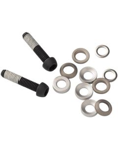 SRAM Schraubenset für Scheibenbremsadapter FMC grau-schwarz 22mm