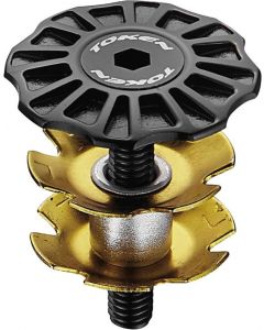 TOKEN A-Head Plug Arsenal Top Cap 1 1-8" CNC mit Kralle Kappe schwarz