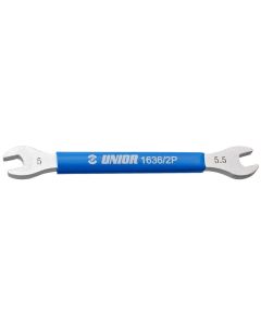 UNIOR Speichenschlüssel 3,3 - 4,5mm 1631-2 silber