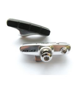 XLC Cartrige Road BS-R02 55mm Bremsschuhe silber-schwarz