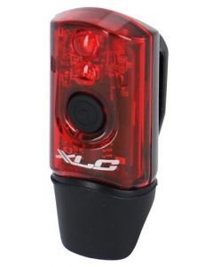 XLC CL-R25 Rear Light Ø 19-32 mm 12 Watt USB-Rückleuchte schwarz