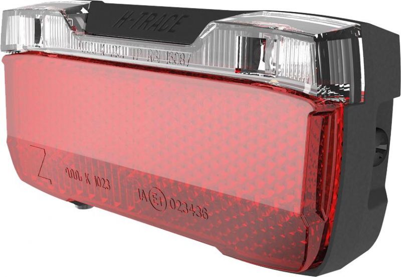 HERRMANS H-Trace Batterie on-off  50mm Gepäckträgerrücklicht
