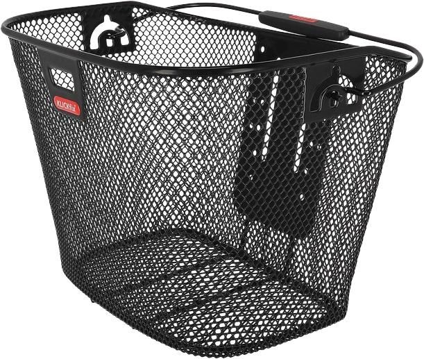 KLICKFIX UNI Vorderradkorb mit Lampenclip