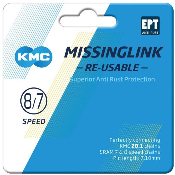 KMC MISSINGLINK Verschlussglieder 7-8R EPT für Kette 7,1mm
