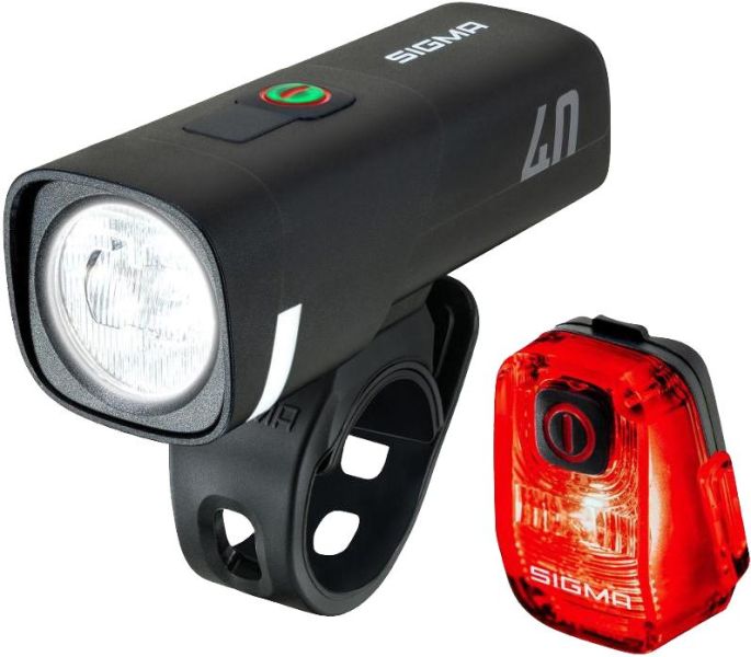 SIGMA AURA 40 RIDE TO SCHOOL HIRO Akku Licht