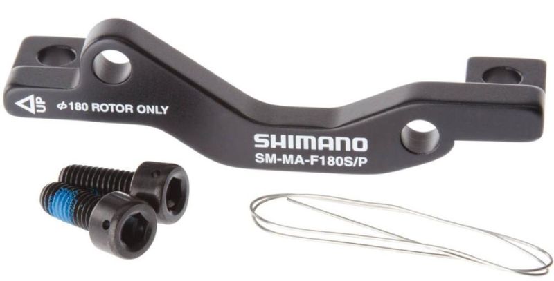 SHIMANO DISC BRAKE MOUNT PM-Gabel F. 180mm S-P Adapter