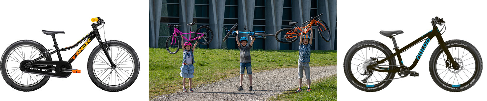 Details bei einem Kinderfahrrad 20 Zoll