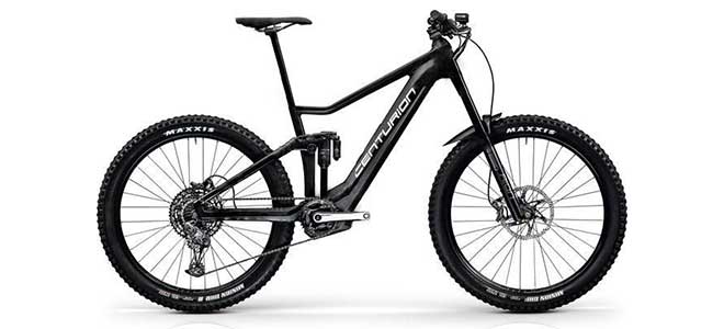 E-Mountainbike Fully in schwarz von Centurion