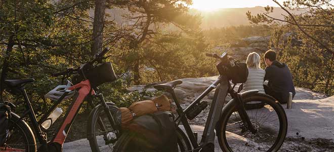 Trekkingräder mit Akku für Damen