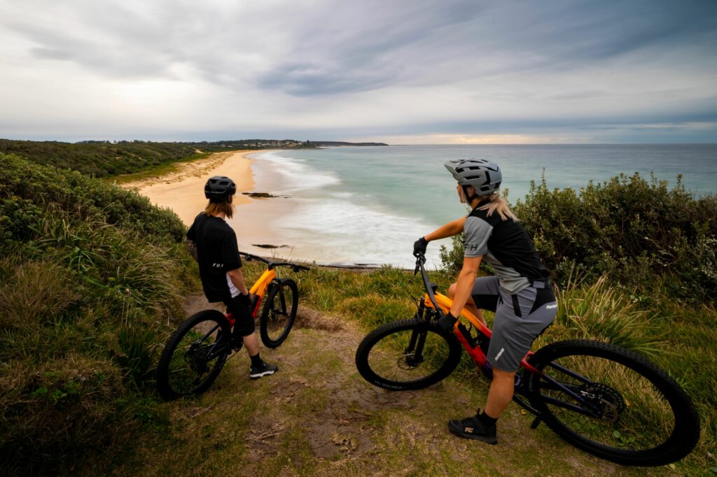 Wunderschöne Ausblicke mit einem Hardtail oder Fully MTB genießen