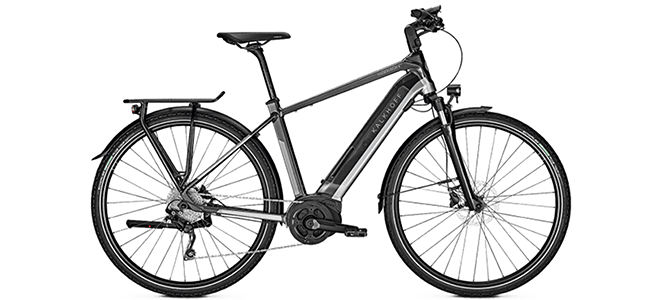 Trekking E-Bike schwarz von Kalkhoff