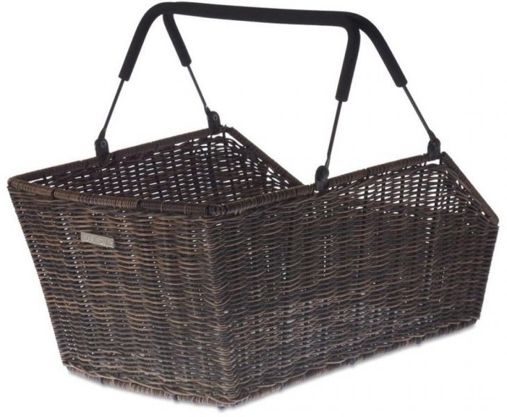 BASIL CENTO RATTAN MULTI 49x33x26cm Fahrradkorb